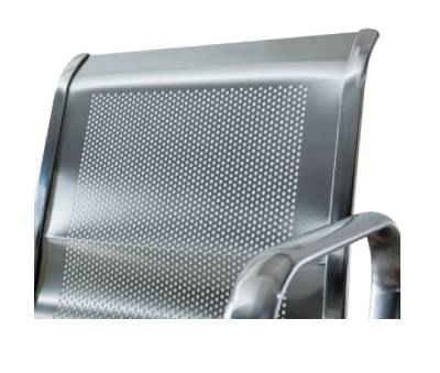 Banca sala asteptare INOX 2 locuri pentru spital