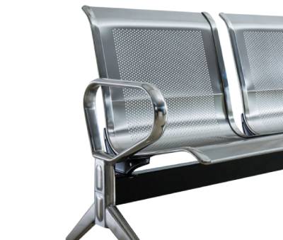 Banca sala asteptare INOX 2 locuri pentru spital