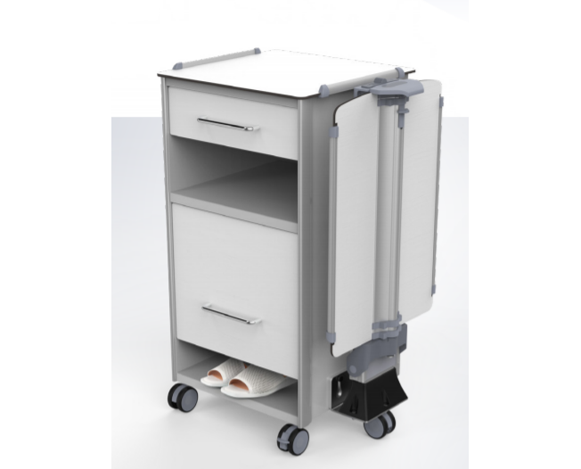 Noptiera cu masa de servit la pat CEY-02