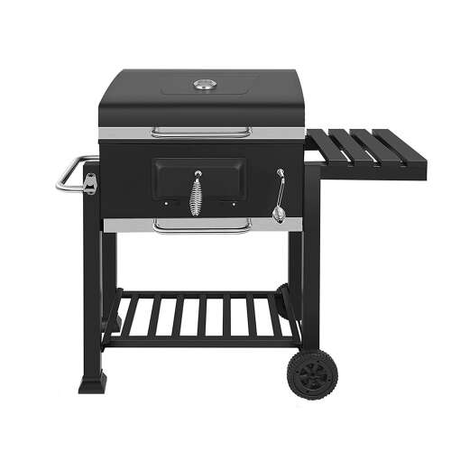 Gratar carbune Grillchef Konfort, 100 x 115 x 71 cm, suprafata de gatit din fonta 53 x 42 cm