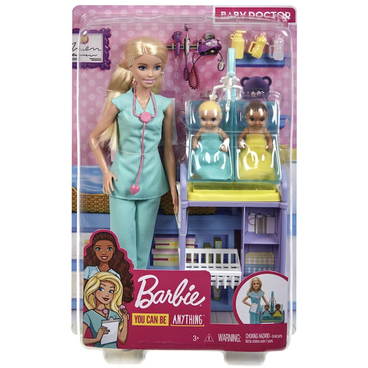 Set de joaca Barbie - Doctor pediatru - MaxiBuy