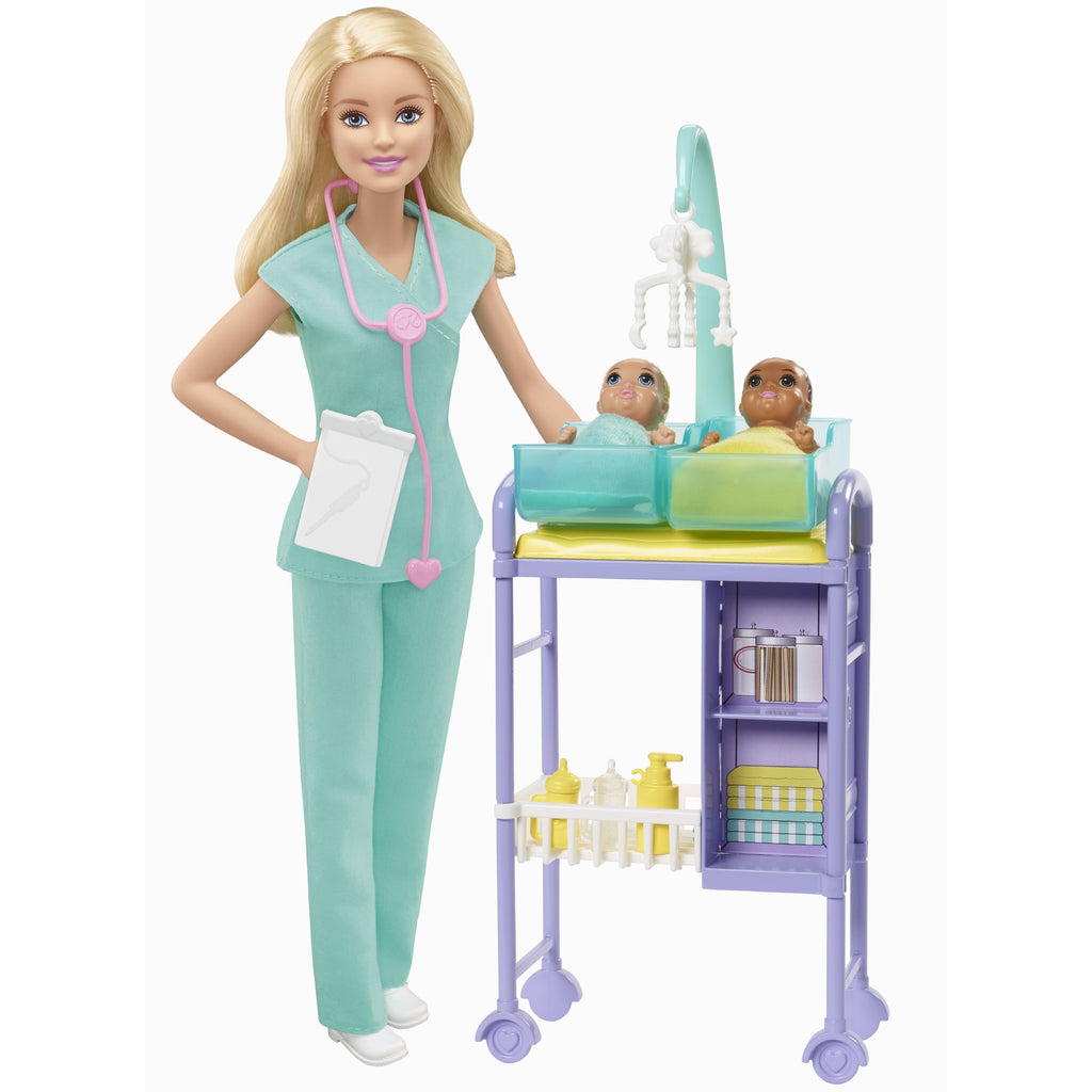 Set de joaca Barbie - Doctor pediatru - MaxiBuy