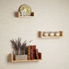 Set 3 etajere suspendate U, Stejar Sonoma - MaxiBuy